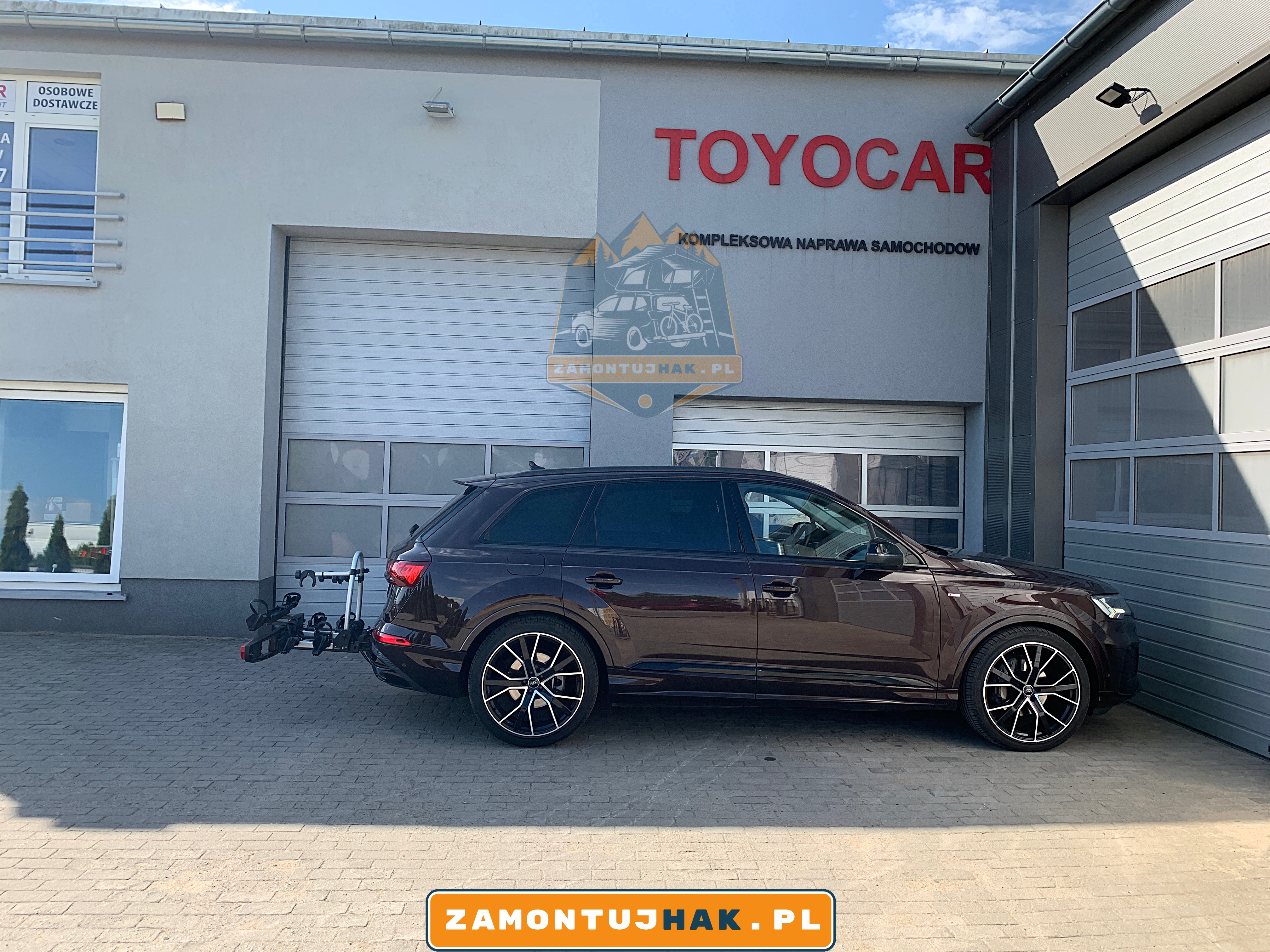 Bagażnik rowerowy Westfalia BC60 na Audi Q7